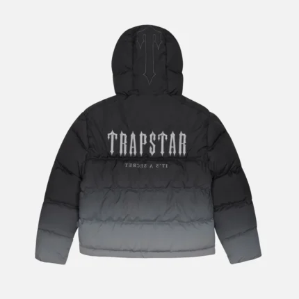 Trapstar London con cappuccio nera 2.0 Giacca