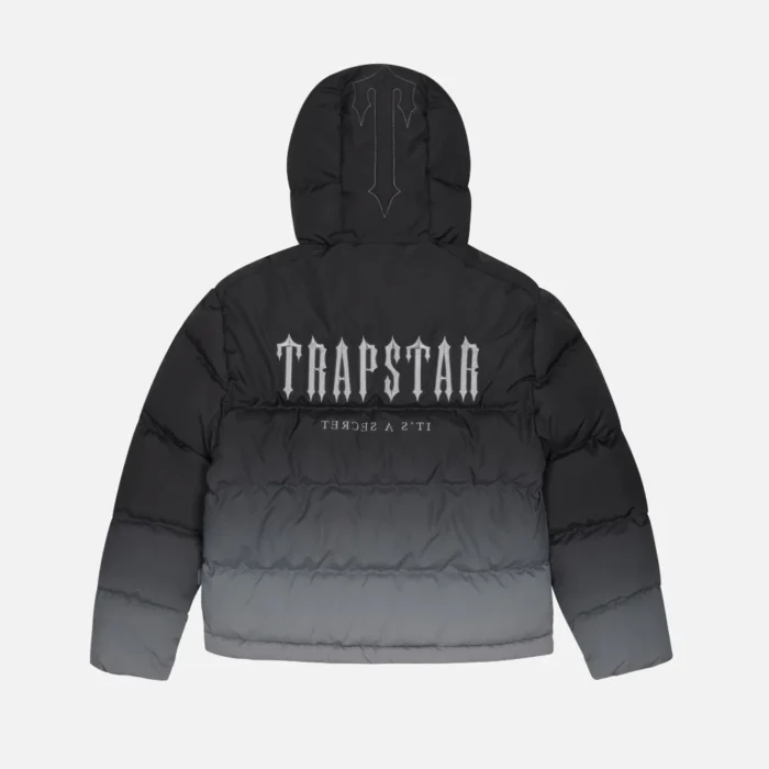 Trapstar London con cappuccio nera 2.0 Giacca