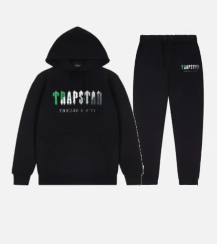 Trapstar London Chenille Decoded Tuta – Nero/Verde